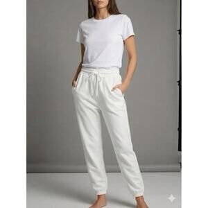 Abound white sweatpants size XS